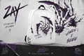 zay yuh where i been (white) backpack